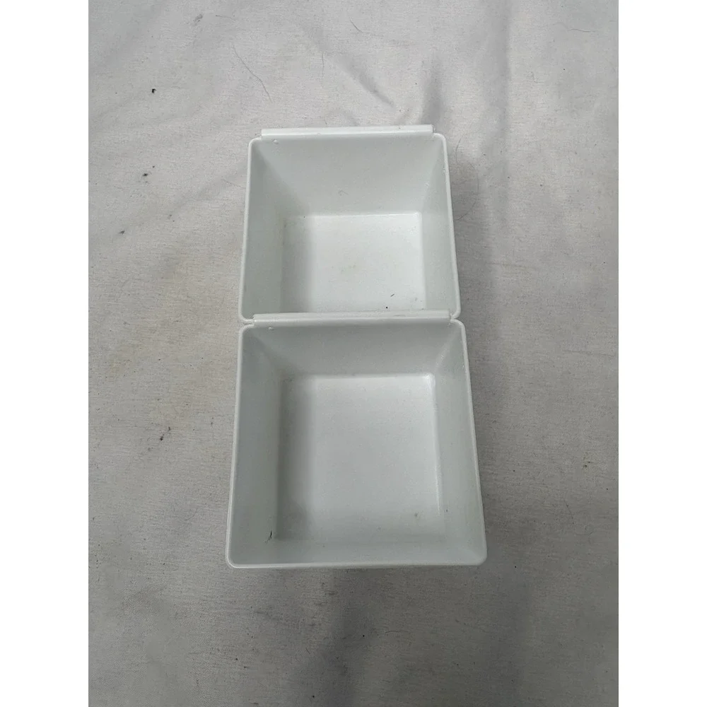 Vtg Rubbermaid Drawer Organizers Lot Of 11 White Interlocking 2910 2915 2916